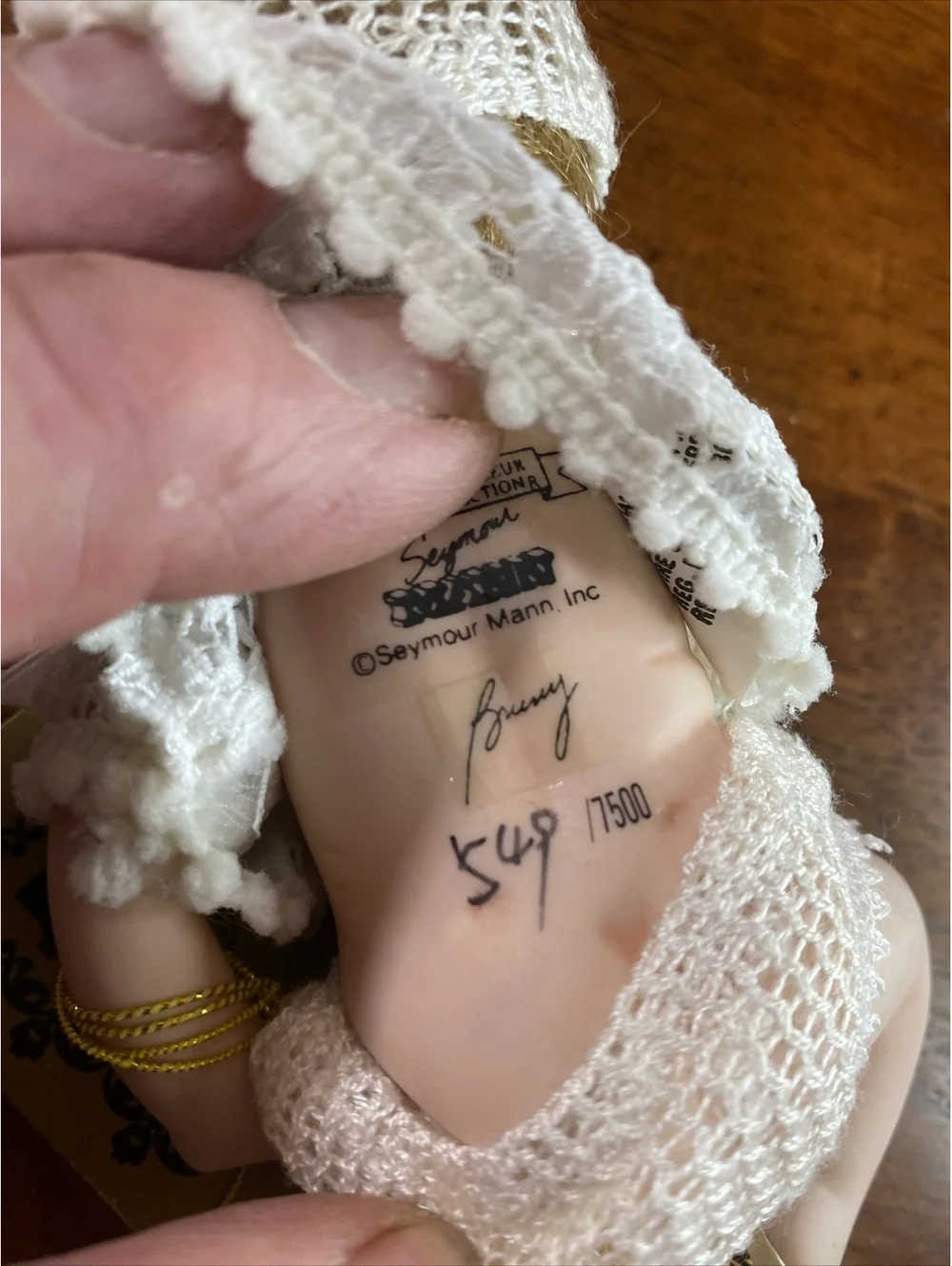 Seymour Mann Connoisseur Collection 2 X 6” Twin Porcelain Doll Boy & Girl Boxed
